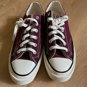 Converse Chuck 70 OX All Star Platform sneakers, Deep Bordeaux NEW in box😀